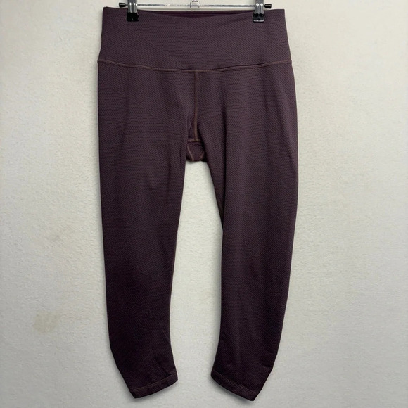 prAna Misty Capri Mid Rise Equinox W41170137 Size Medium Purple - Picture 1 of 8